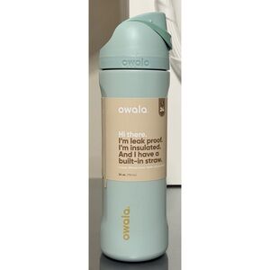OWALA FreeSip 24oz Stainless Steel Water‎ Bottle, SUMMER PARADISE